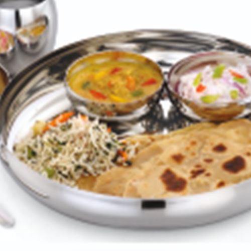 6 PCS BUGLING THALI SET