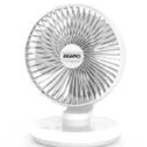 Alpha Desk Fan with Light